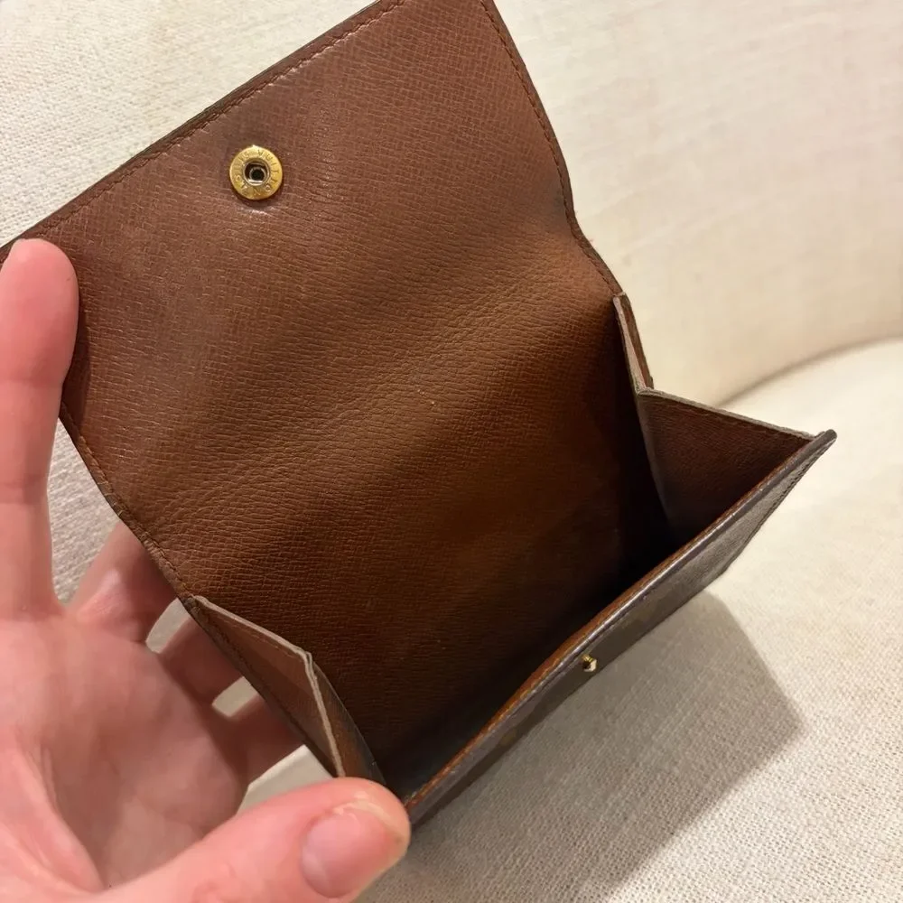 Louis Vuitton Portefeuille Trifold Wallet - Vintage Monogram Canvas